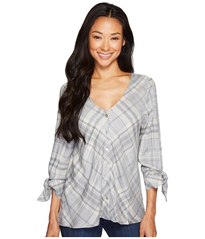 B Collection By Bobeau - Kit Tie Sleeve Blouse