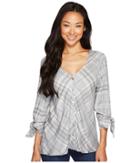 B Collection By Bobeau - Kit Tie Sleeve Blouse