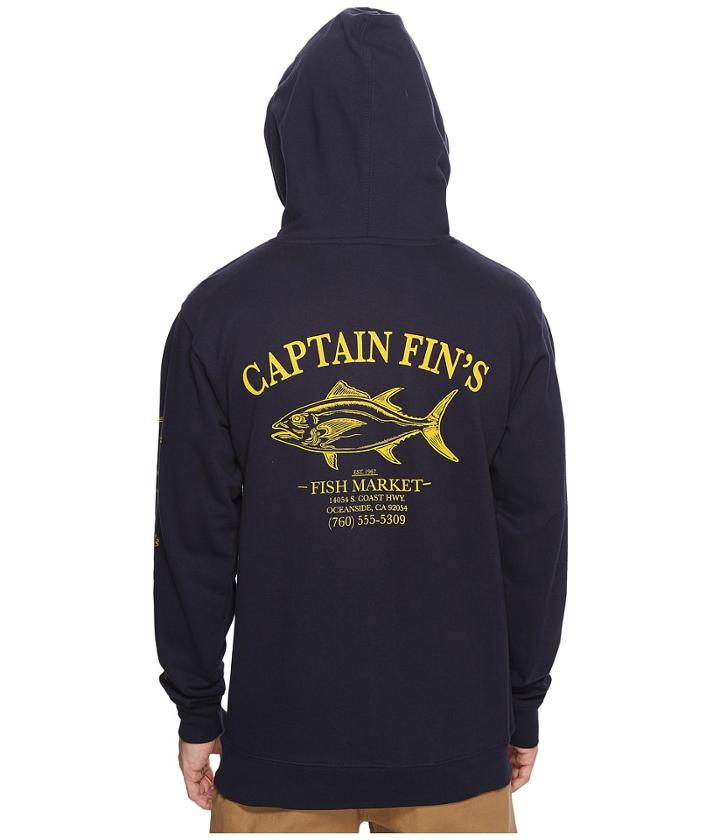 Captain Fin - Fish Market Hoodie