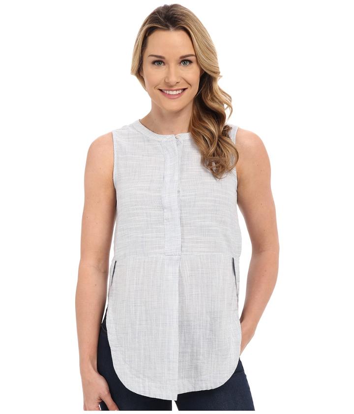 Lucky Brand - Textured Sleeveless Top