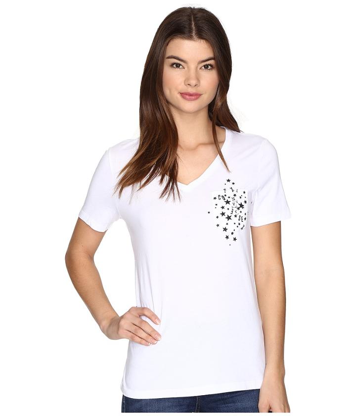 Converse - Star Classic V-neck Pocket Short Sleeve Tee