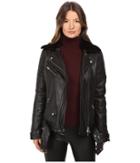 Lamarque - Alura Bike Jacket W/ Removable Shearling Collar