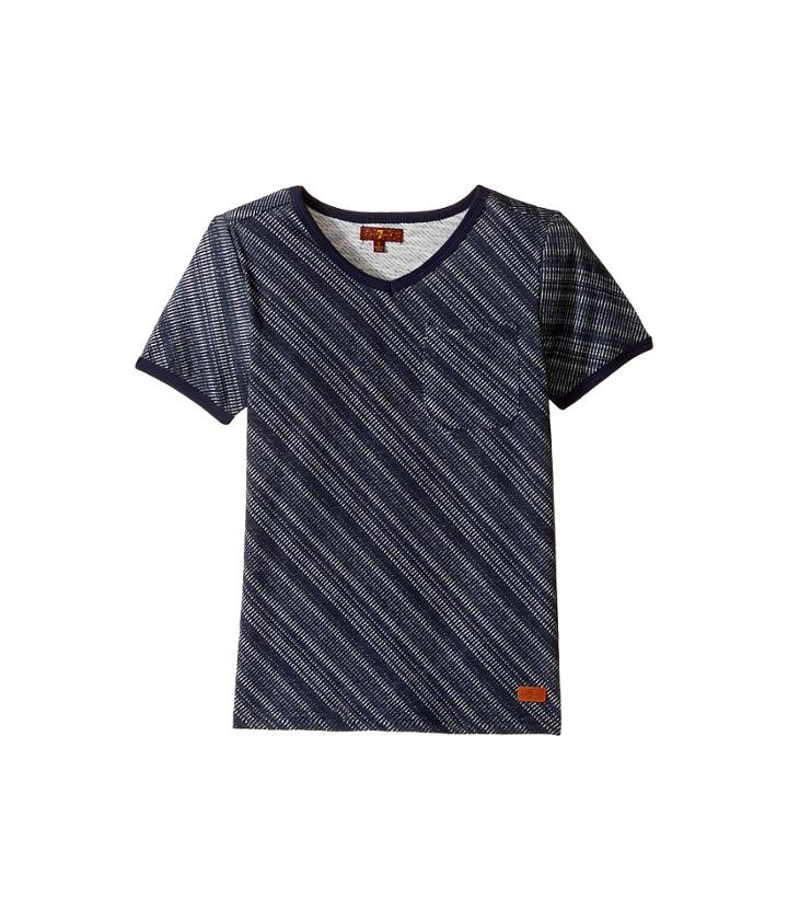 7 For All Mankind Kids - V-neck Tee