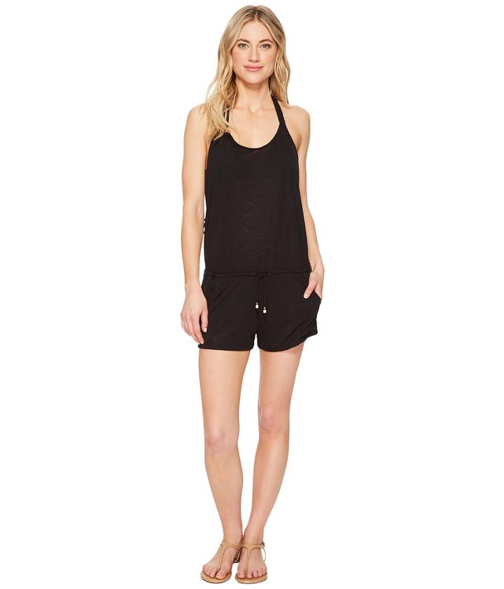 Becca By Rebecca Virtue - Breezy Basics Romper Cover-up