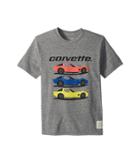 The Original Retro Brand Kids - Corvette Short Sleeve Tri-blend Tee