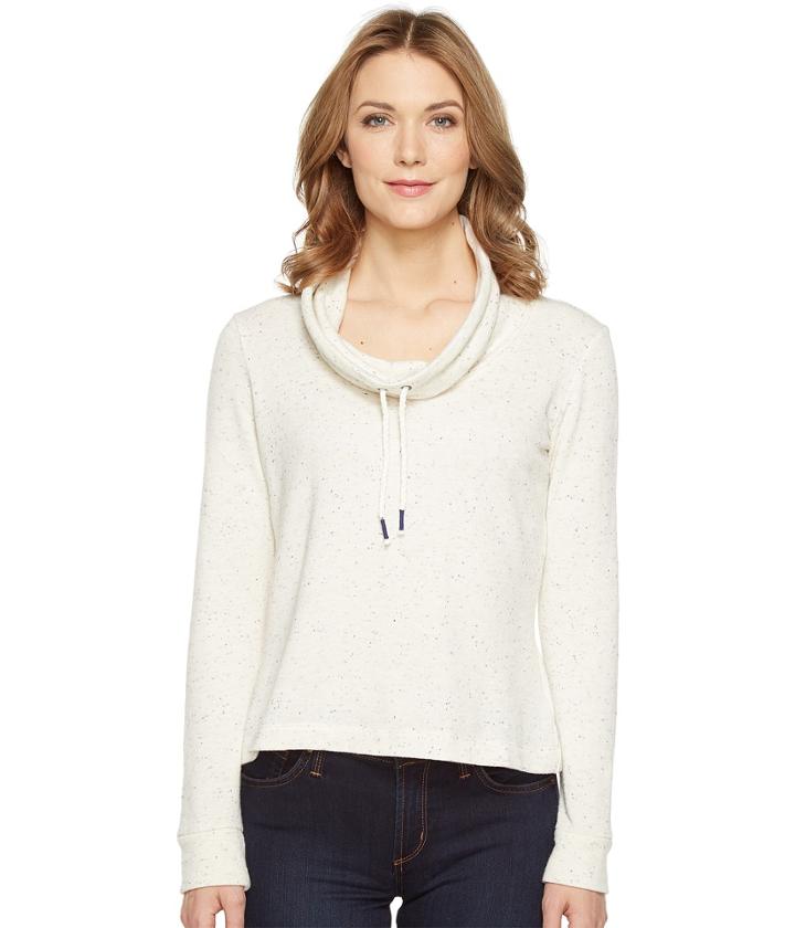 Splendid - Confetti Active Funnel Neck Twist Top