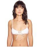 Mara Hoffman - Solid Lace-up Cami Top