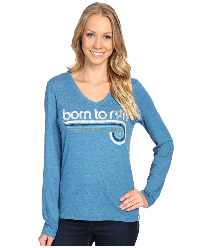 Life Is Good - Born To Run Cool Tee Long Sleeve