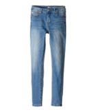7 For All Mankind Kids - The Skinny Five-pocket Stretch Denim Jeans In Vivid Authentic Blue