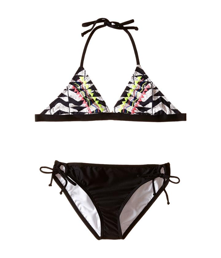 Ella Moss Girl - Zaire Triangle Bra Top With Tunnel Pant Bottom