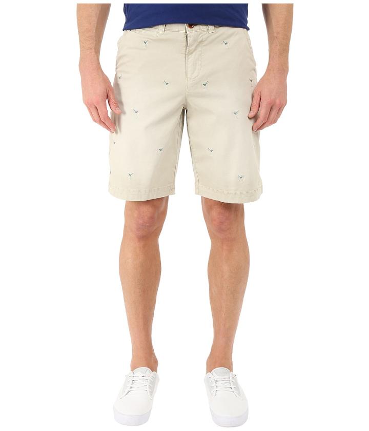 True Grit - Martini Shorts W/ Vintage Wash And Stitch Details