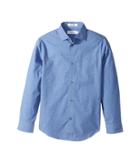 Calvin Klein Kids - Traingle Print Long Sleeve Stretch Shirt