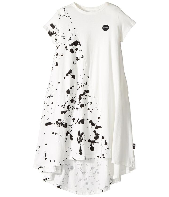 Nununu - 1/2 And 1/2 360 Splash Dress