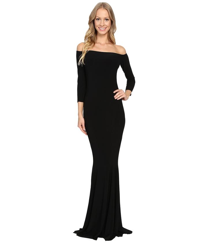 Kamalikulture By Norma Kamali - Off The Shoulder Fishtail Gown