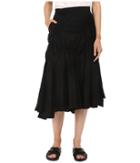 Y's By Yohji Yamamoto - Random Gather Skirt