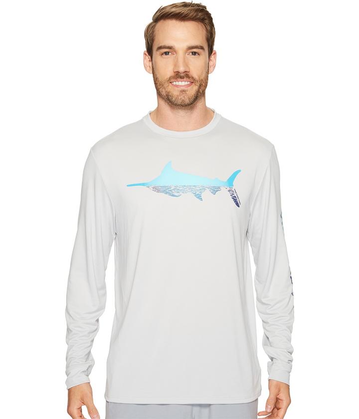 Vineyard Vines - Long Sleeve Performance Marlin Reflection T-shirt