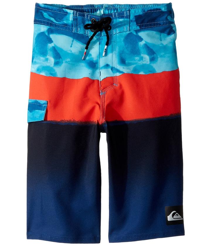 Quiksilver Kids - Blocked Resin Camo 14 Boardshorts