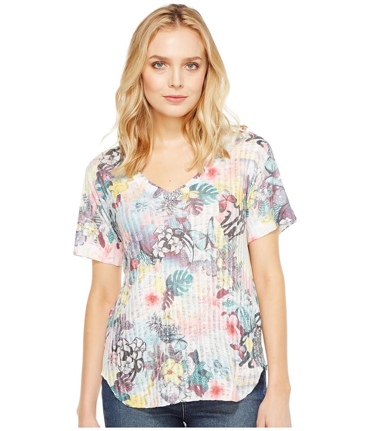 Nally &amp; Millie - Tropical Print Tee