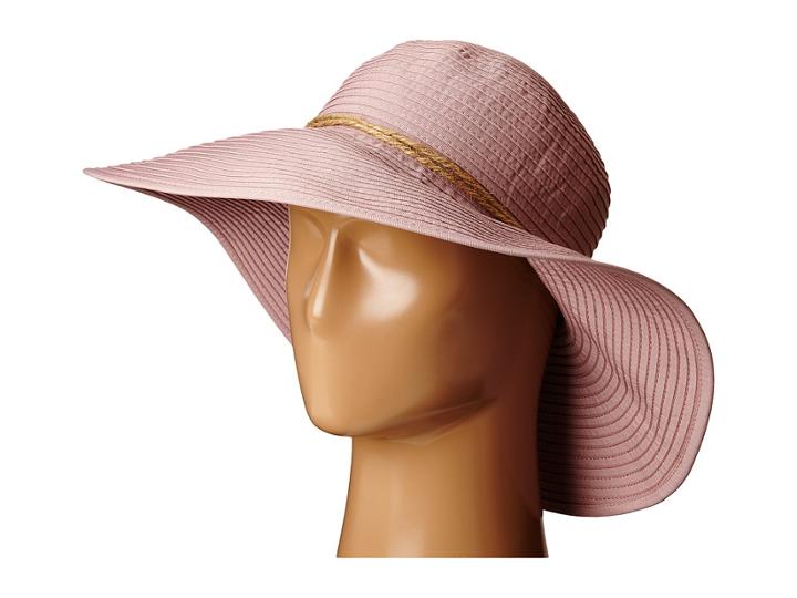 San Diego Hat Company - Rbl4785 Large Ribbon Brim Hat With Twince Knot Trim
