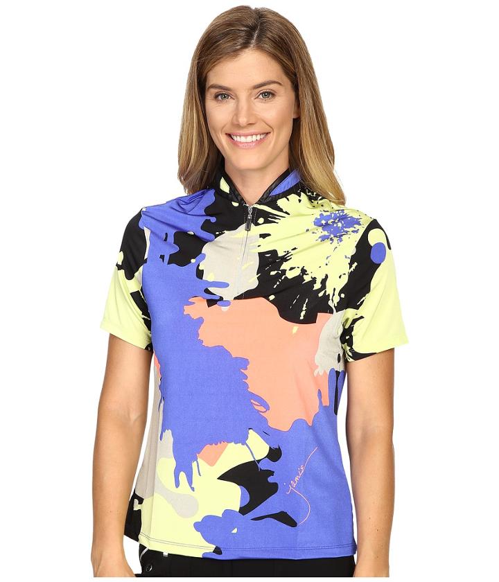 Jamie Sadock - Paintball Print Short Sleeve Top