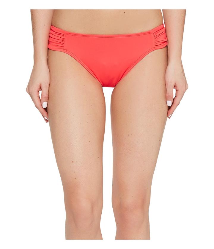 Lauren Ralph Lauren - Beach Club Solids Shirred Side Tab Hipster Bottom