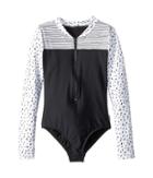 Seafolly Kids - Pineapple Daze Long Sleeve Surf Tank One-piece