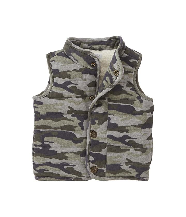 Mud Pie - Camo Quilted Vest