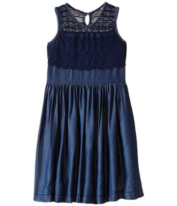 Ella Moss Girl - Mariam Sleeveless Crochet Dress