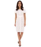 Nue By Shani - Lace Dress With Piping Detail