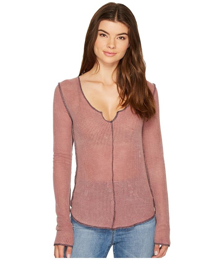Project Social T - Elodie Seamed Mesh Long Sleeve