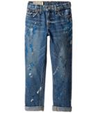 Polo Ralph Lauren Kids - Denim Paint Splat Five-pocket Jeans In Michael Wash