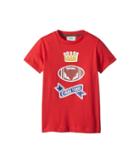 Fendi Kids - Short Sleeve 'cheer Fendi' Football Graphic T-shirt