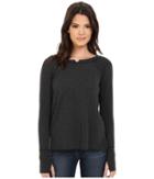Michael Stars - French Terry Long Sleeve Hi Low With Thumbholes