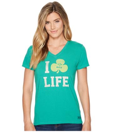 Life Is Good - Clover Life Crusher Vee