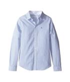 Lacoste Kids - Long Sleeve Seersucker Stripe Shirt