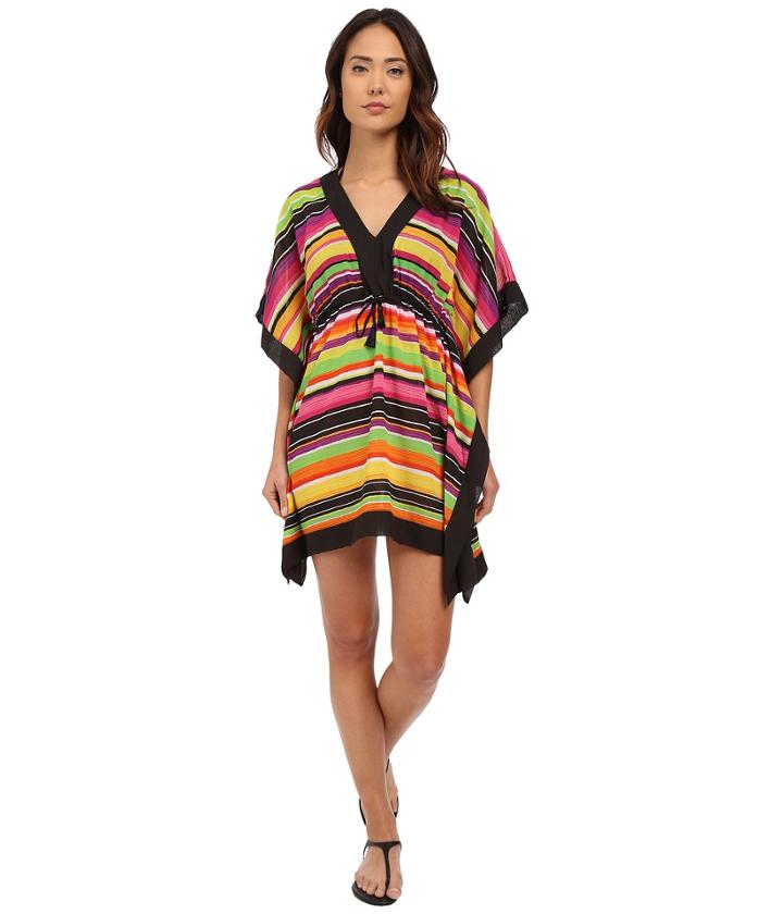 Lauren By Ralph Lauren - Sunset Stripe Sydney Tunic Cover-up