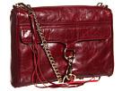 Rebecca Minkoff - M.a.c. Clutch With Gold (burgundy) - Bags And Luggage