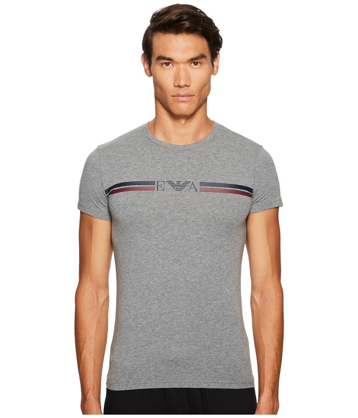 Emporio Armani - Rugby Player Pop Stripe Crew Neck T-shirt