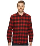 True Grit - Redford Plaid Long Sleeve Two-pocket Shirt With Chambray And Stitch Detail