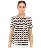 Neil Barrett - Macro Kefiah Small Masc. Reg. Silk Stretch T-shirt