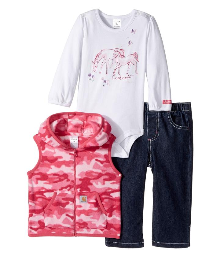 Carhartt Kids - Horse Friends Three-piece Pants Set