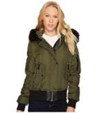 Vince Camuto - Down Bomber With Faux Fur Hood N8331