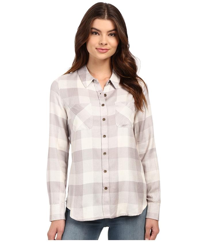 Brigitte Bailey - Tonal Plaid Shirt