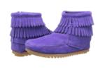 Minnetonka Kids Double Fringe Side Zip