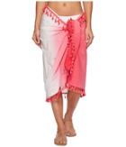 San Diego Hat Company - Bss1812 Woven Dip-dye Sarong Cover-up