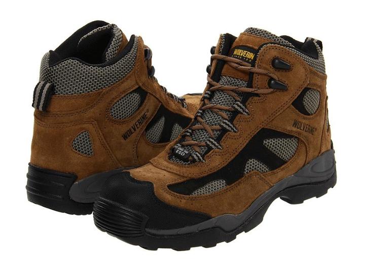 Wolverine Wolverine Slip Resistant Steel-toe Static Dissipating Mid Athletic