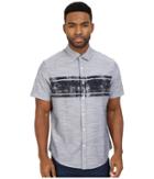 Original Penguin - Short Sleeve Chambray W/ Chest Stripe