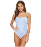 Red Carter - In Stitches Bandeau One-piece Swimsuit