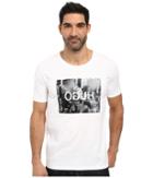 Hugo - Danorama Short Sleeve Crew Hugo Logo