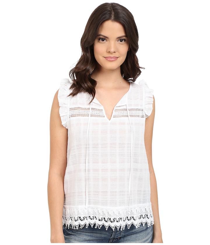 Bb Dakota - Stella Crochet Trim Tank Top